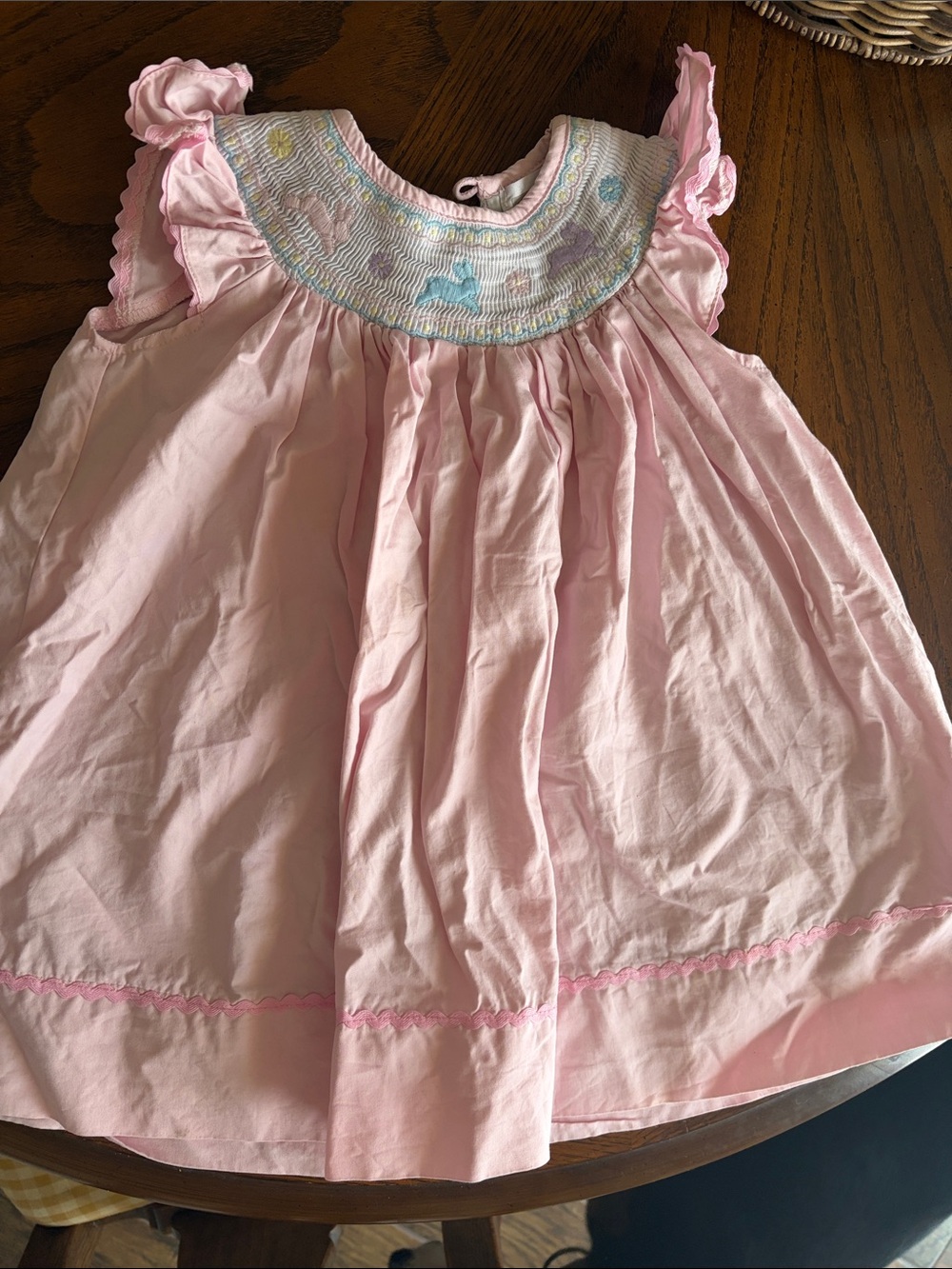 Lil Cactus Smocked Easter Dress